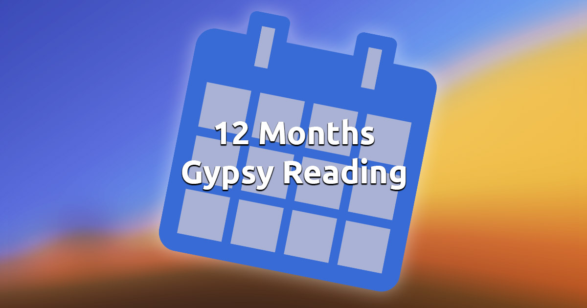 Free Online 12 Months Gypsy Cards Reading