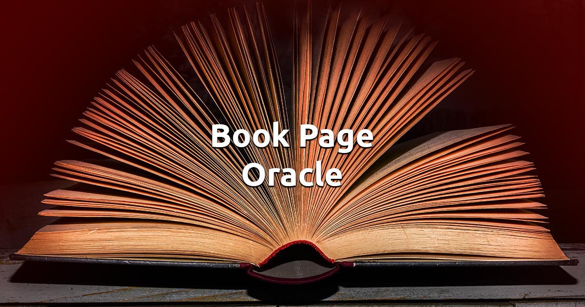 Free Online Book Page Oracle