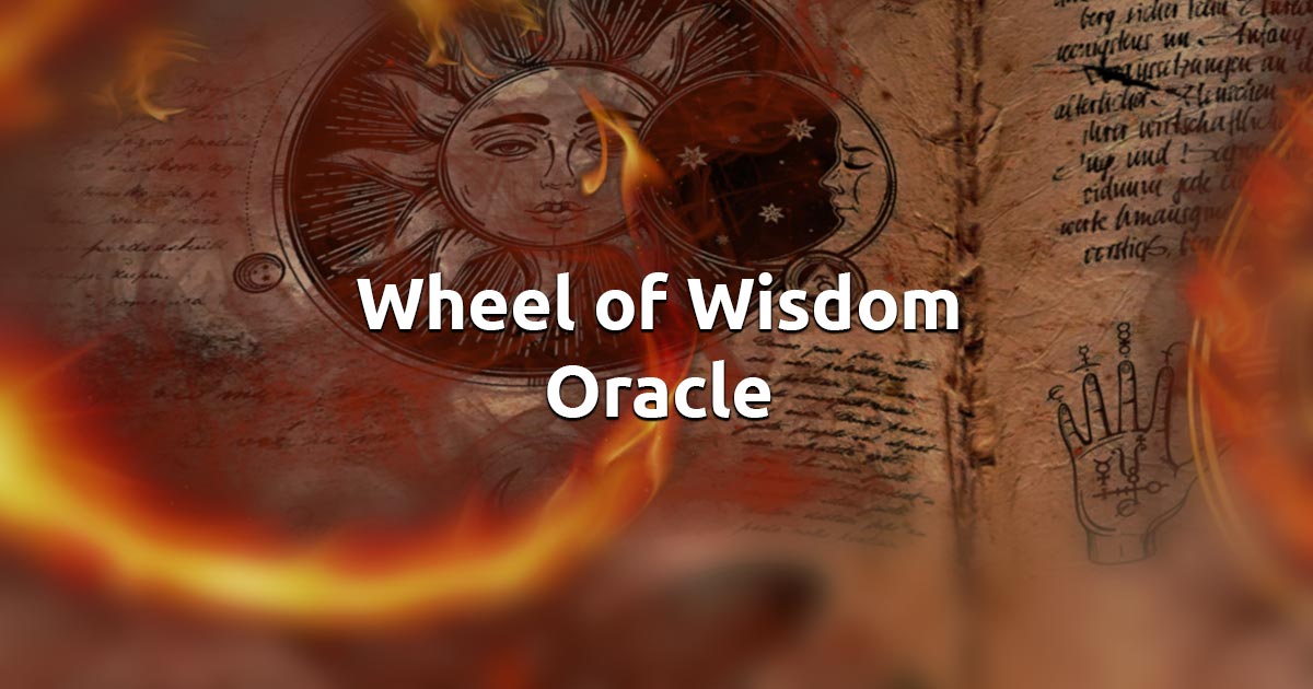Free Online Wheel of Wisdom Oracle